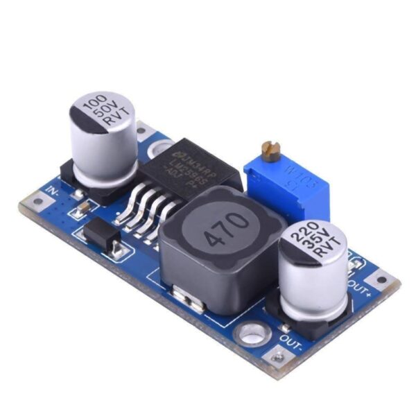 ماژول مبدل DC-DC LM2596 کاهنده خروجی 1.23V-30V 3A
